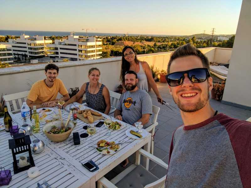 sitges roof terrace